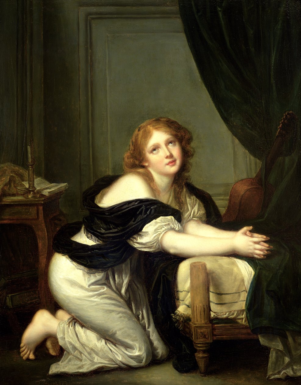 Oración Matutina de Jean Baptiste Greuze