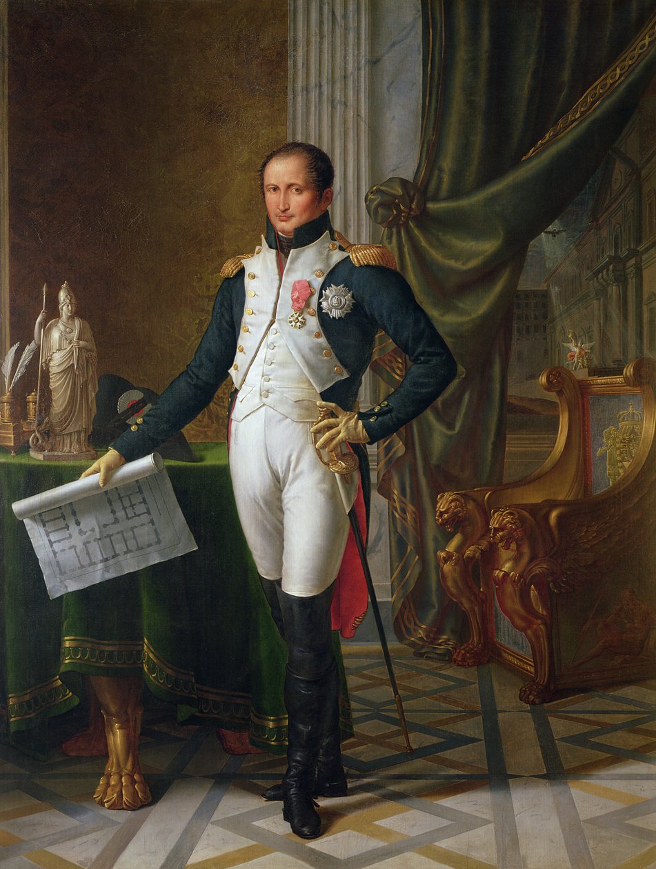 Retrato de José Bonaparte (1768-1844) Rey de España, 1808 de Jean Baptiste Joseph Wicar