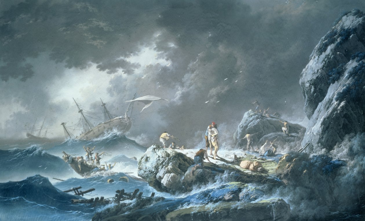 Naufragio de Jean Baptiste Pillement