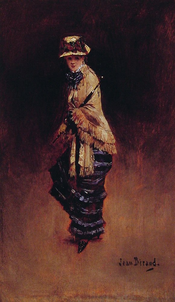 Jeune Parisiennen de Jean Beraud