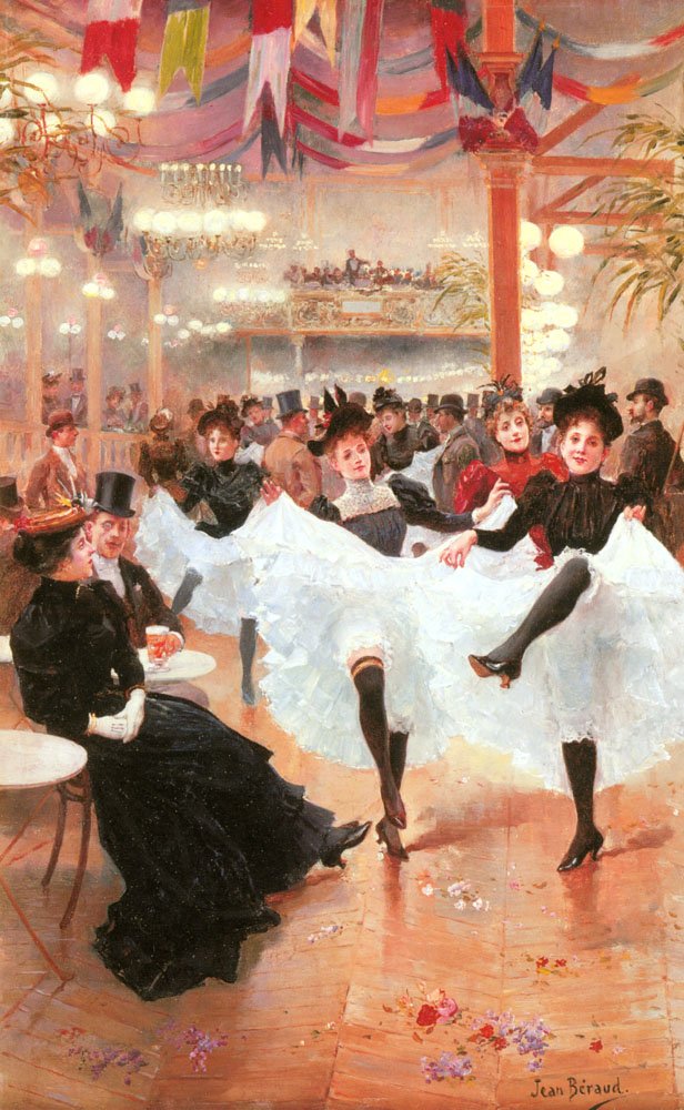 El Café de París de Jean Beraud