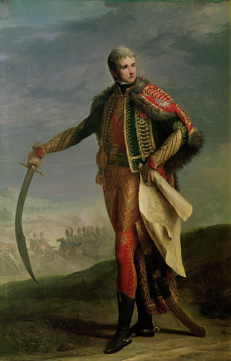 Retrato de Jean Lannes (1769-1809) Duque de Montebello de Jean Charles Nicaise Perrin