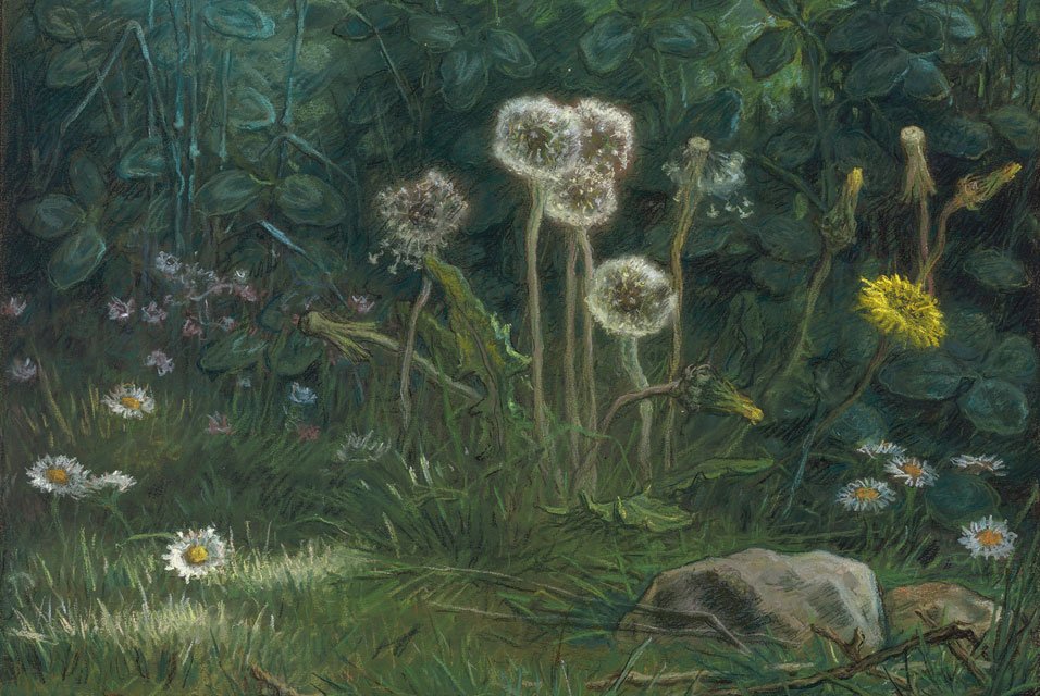 Dientes de león de Jean Francois Millet