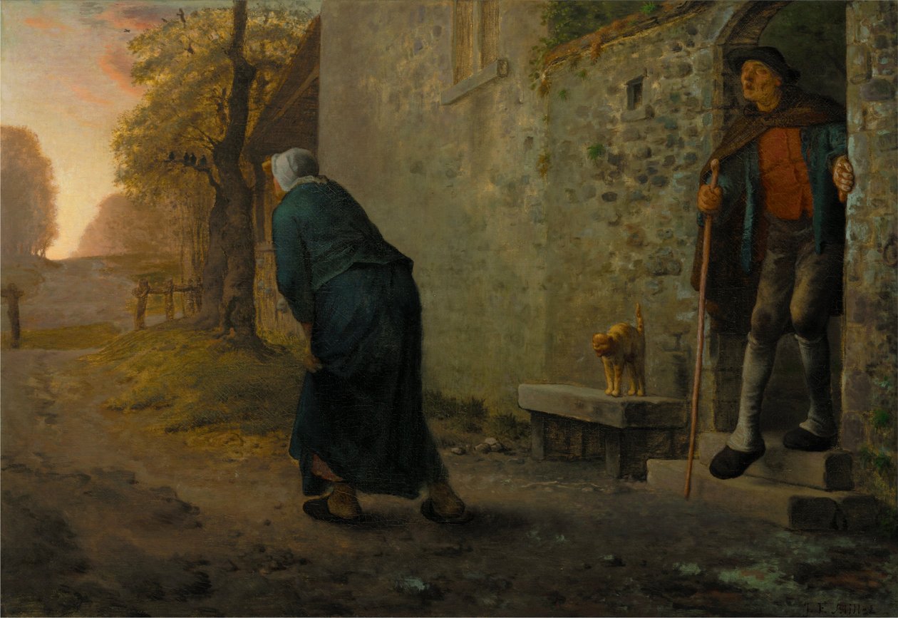 La espera de Jean Francois Millet