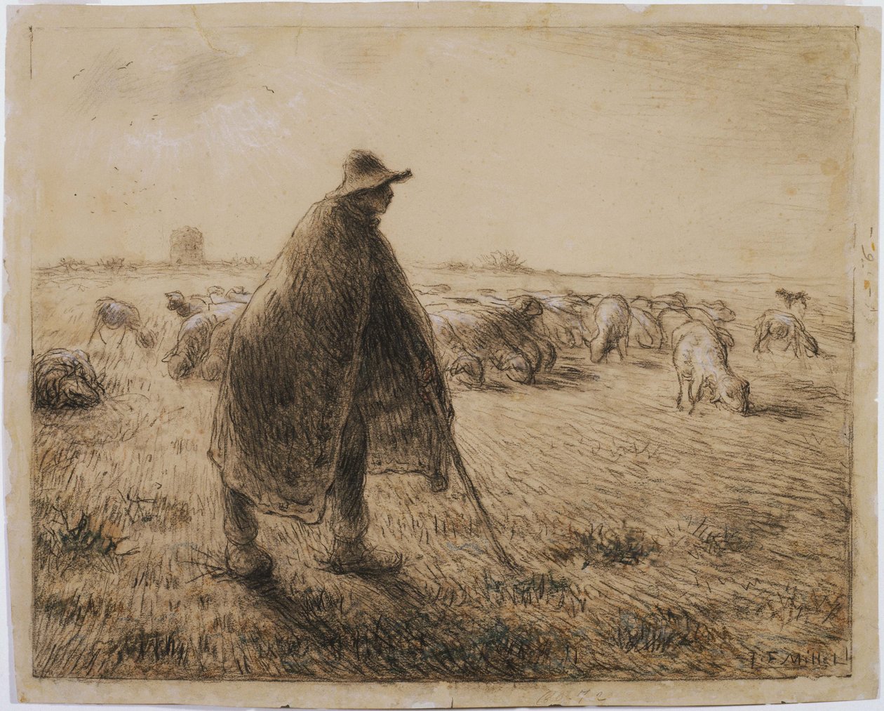 El Pastor de Jean Francois Millet