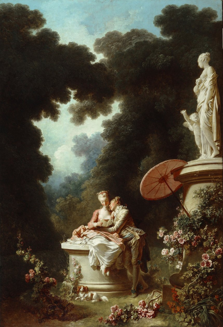 Cartas de amor de Jean Honore Fragonard