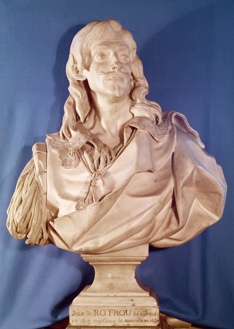 Busto de Jean de Rotrou (1609-50) 1783 de Jean Jacques Caffieri