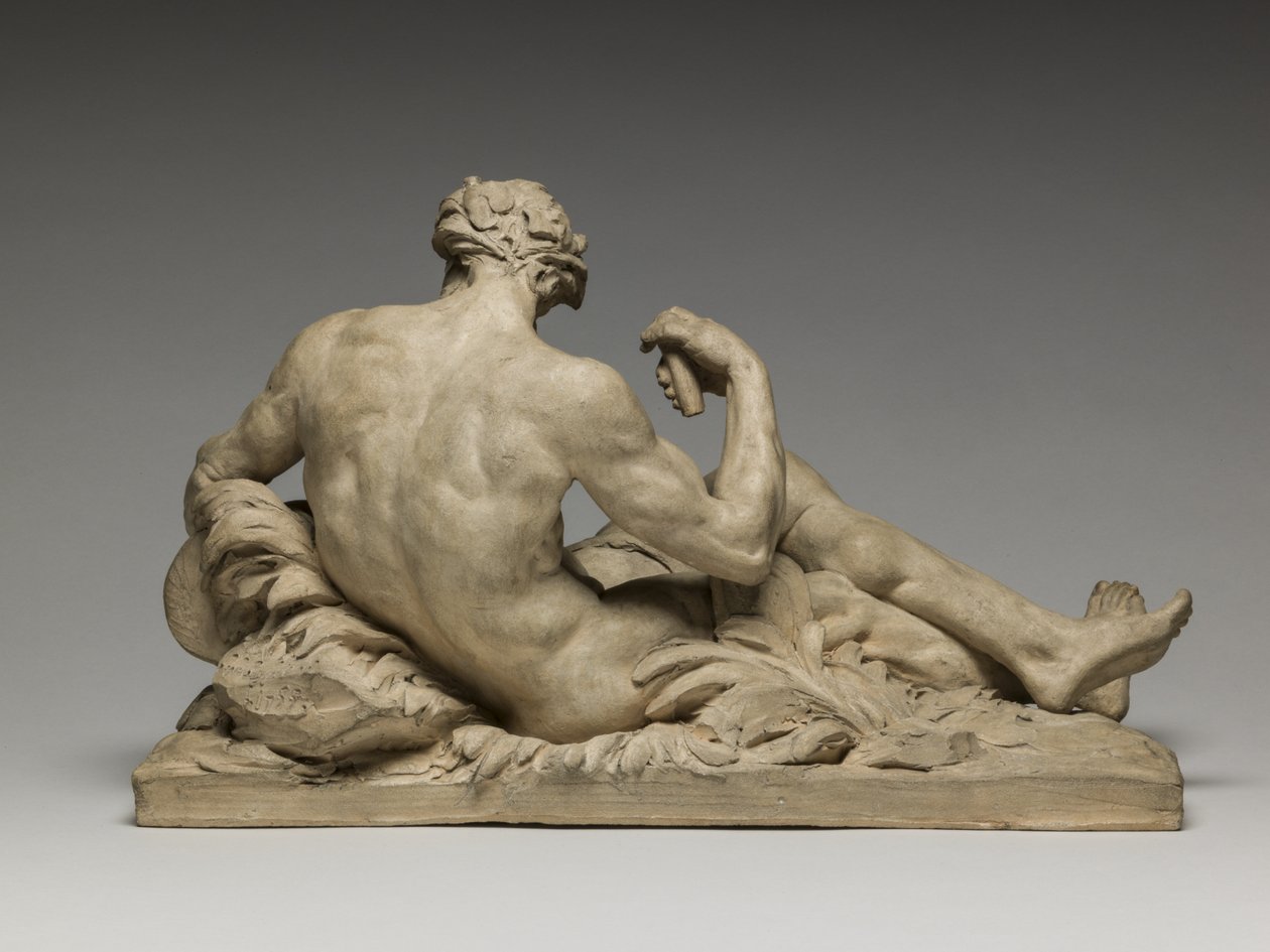 Dios del río, 1755 de Jean Jacques Caffieri