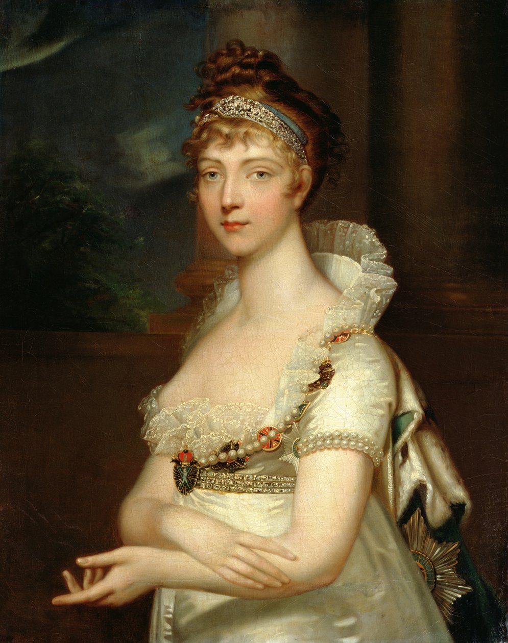 Emperatriz Isabel Alexeievna (1779-1826) de Jean Laurent Mosnier