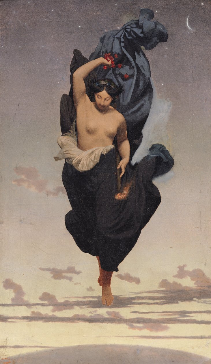 Noche, c.1850-55 de Jean Leon Gerome
