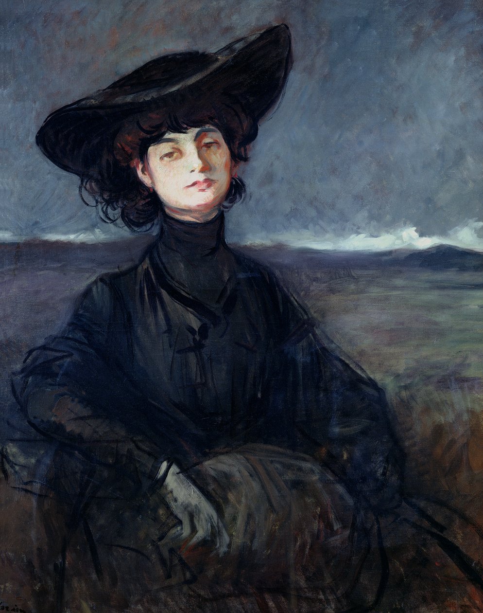 Anna de Noailles (1876-1933) de Jean Louis Forain