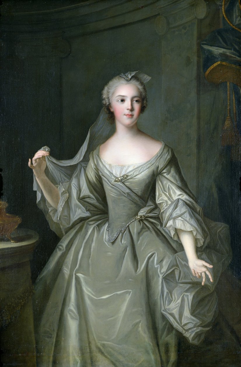Madame Sophie de Francia (1734-82) como una Virgen Vestal de Jean Marc Nattier