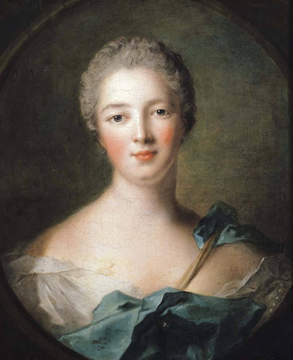 Madame de Pompadour (1721-64) 1748 de Jean Marc Nattier