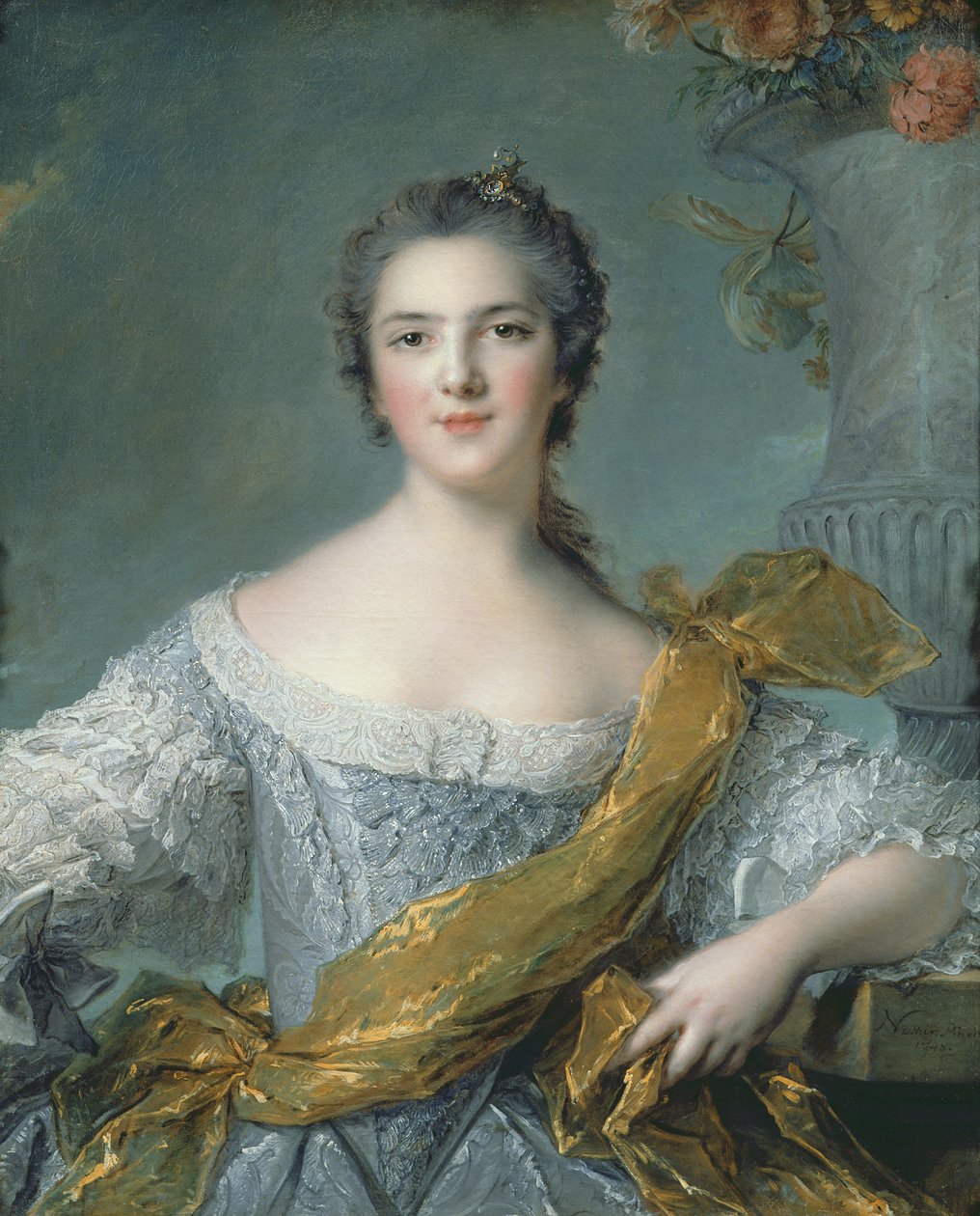 Victoire de France (1733-99) en Fontevrault, 1748 de Jean Marc Nattier