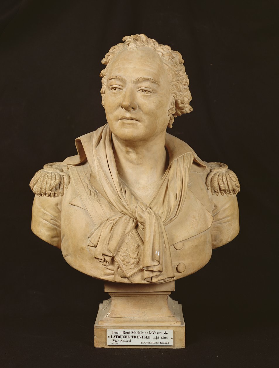 Busto de Louis de La Touche-Treville (1745-1804) de Jean Martin Renaud