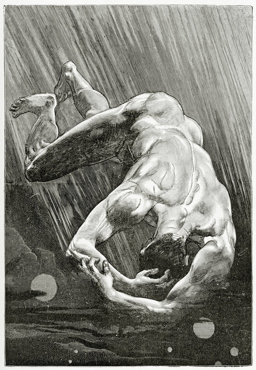El fin de Satanás, siglo XIX de Jean Paul Laurens