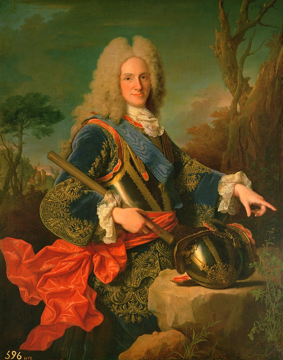 Retrato de Felipe V (1683-1746) de Jean Ranc
