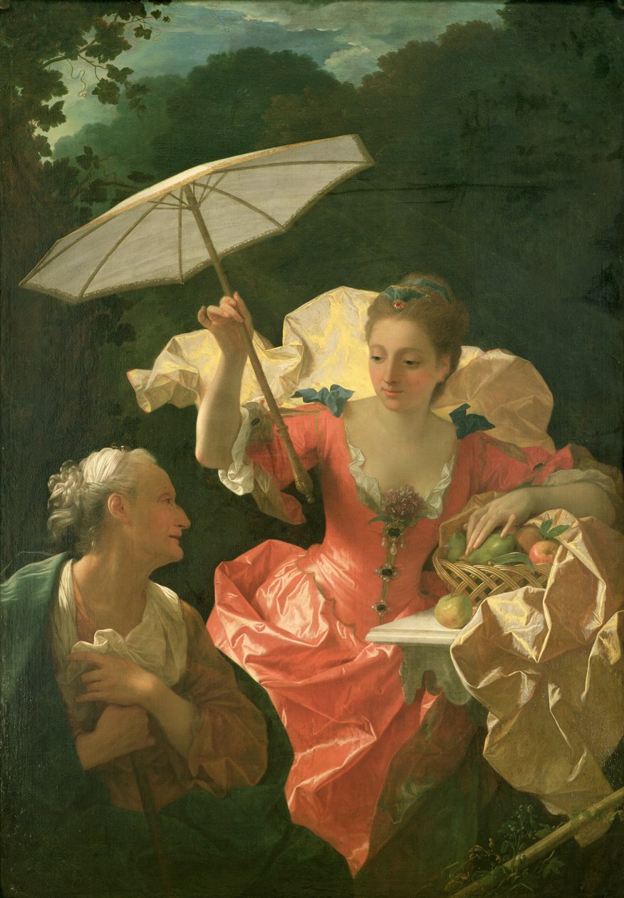 Vertumno y Pomona de Jean Ranc