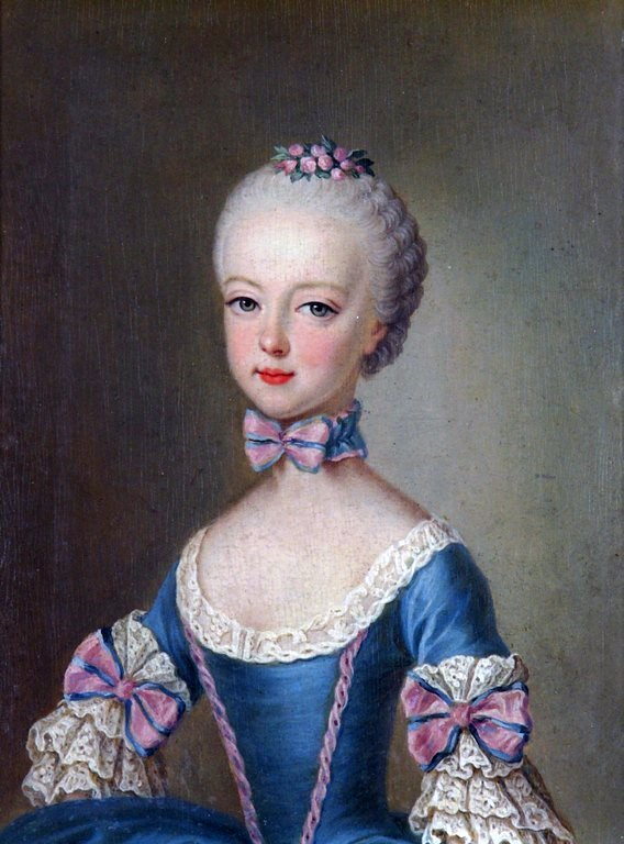 María Antonieta joven de Jean Étienne Liotard