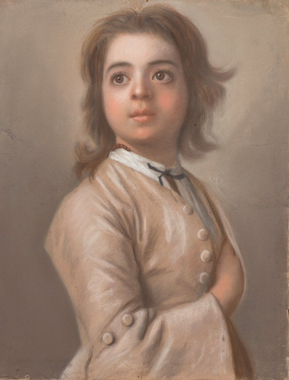 Estudio de un joven a medio cuerpo de Jean Étienne Liotard