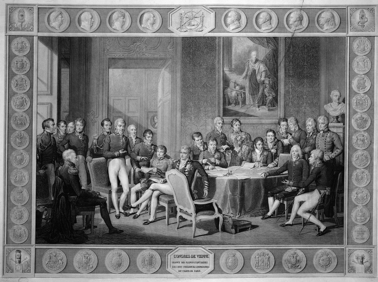 Congreso de Viena, 1814-15 de Jean Baptiste Isabey