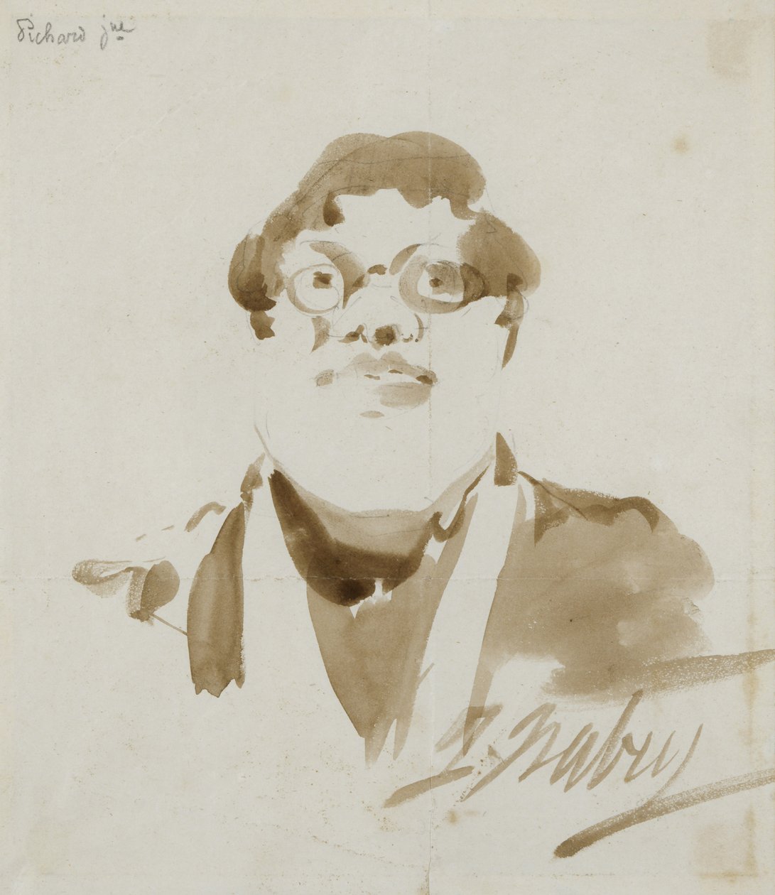 Retrato de Pichard de Jean Baptiste Isabey