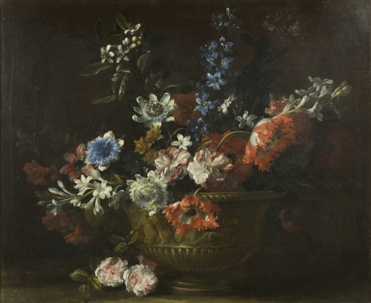 Pieza de Flores, c.1690 de Jean Baptiste Monnoyer