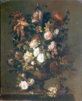 Tulipanes, narcisos y otras flores de Jean Baptiste Monnoyer