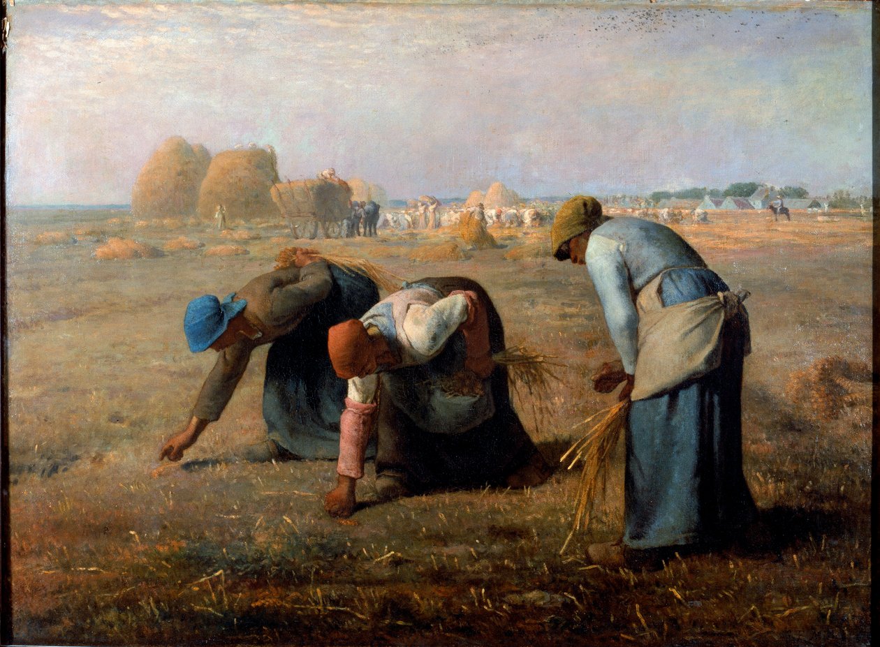 Las espigadoras de Jean Francois Millet