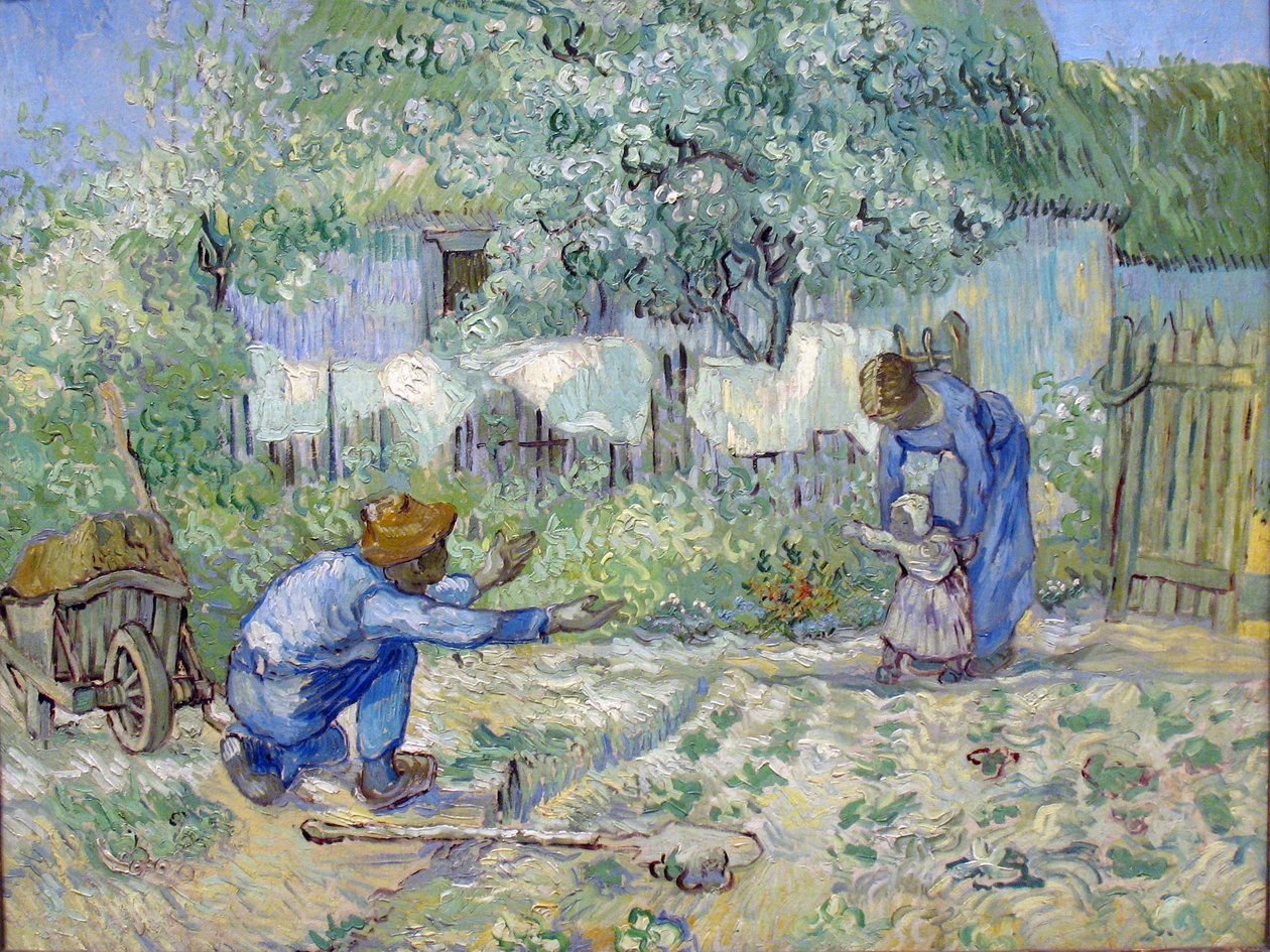 después de Millet de Jean Francois Millet