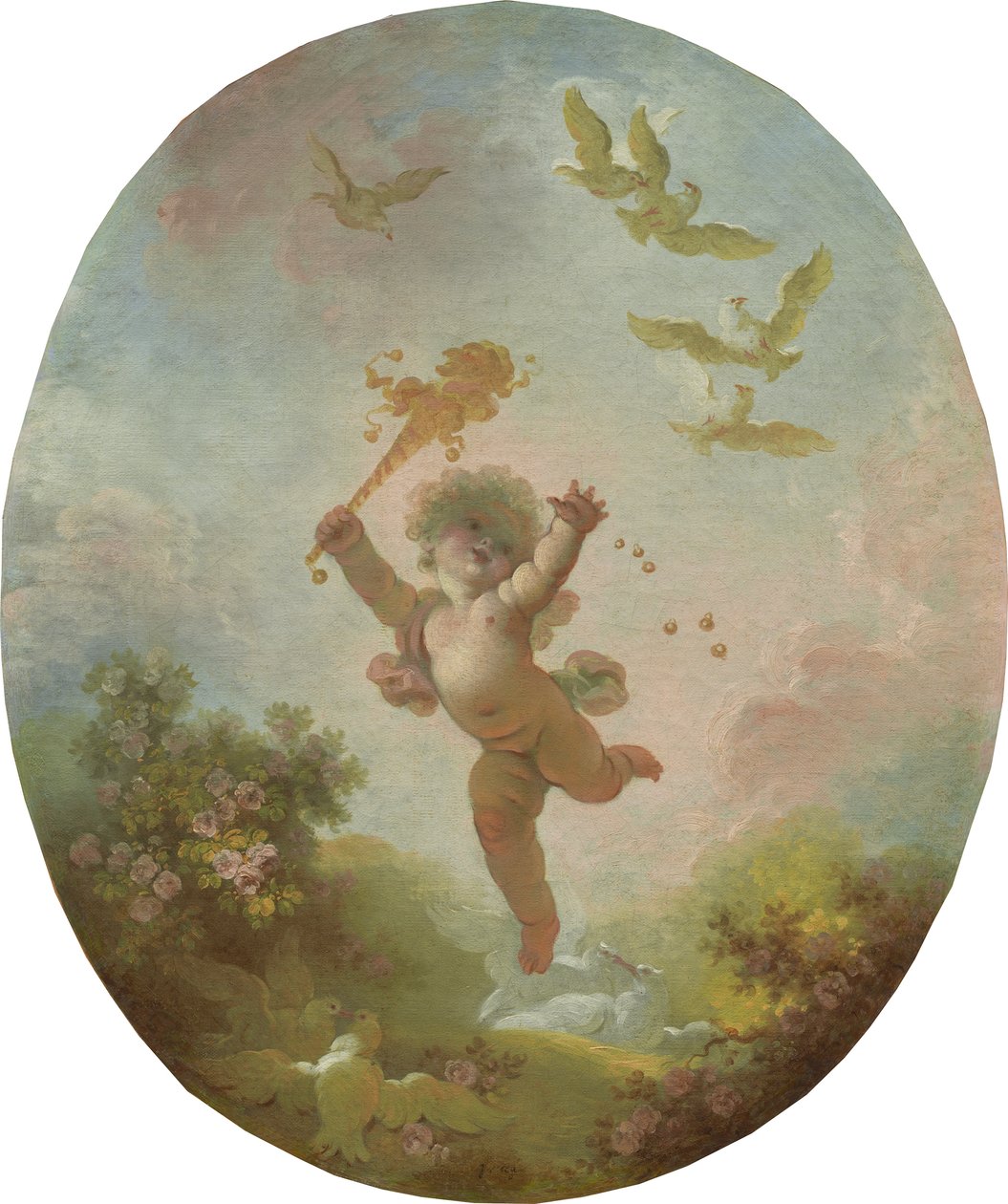 El Amor como Locura, c.1773-76 de Jean Honore Fragonard