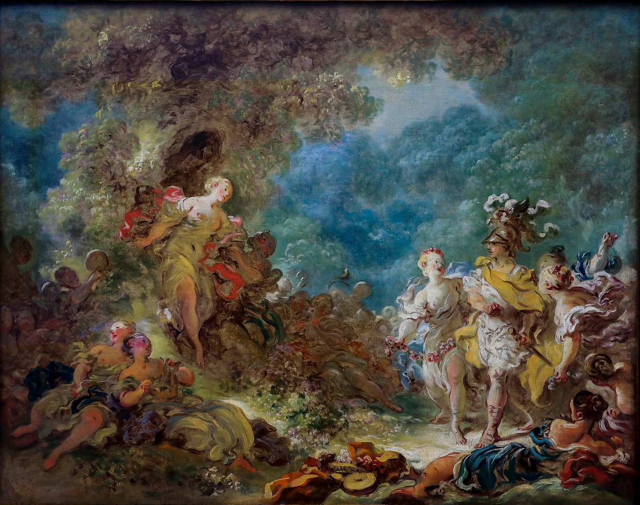 Rinaldo en los jardines de Armida de Jean Honore Fragonard