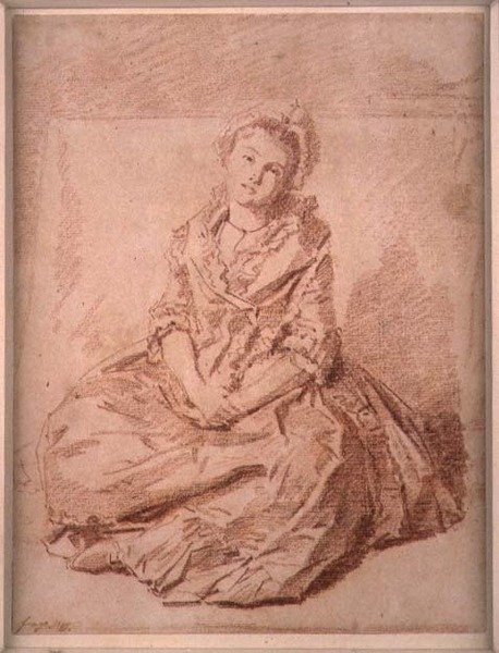 Niña Sentada de Jean Honore Fragonard