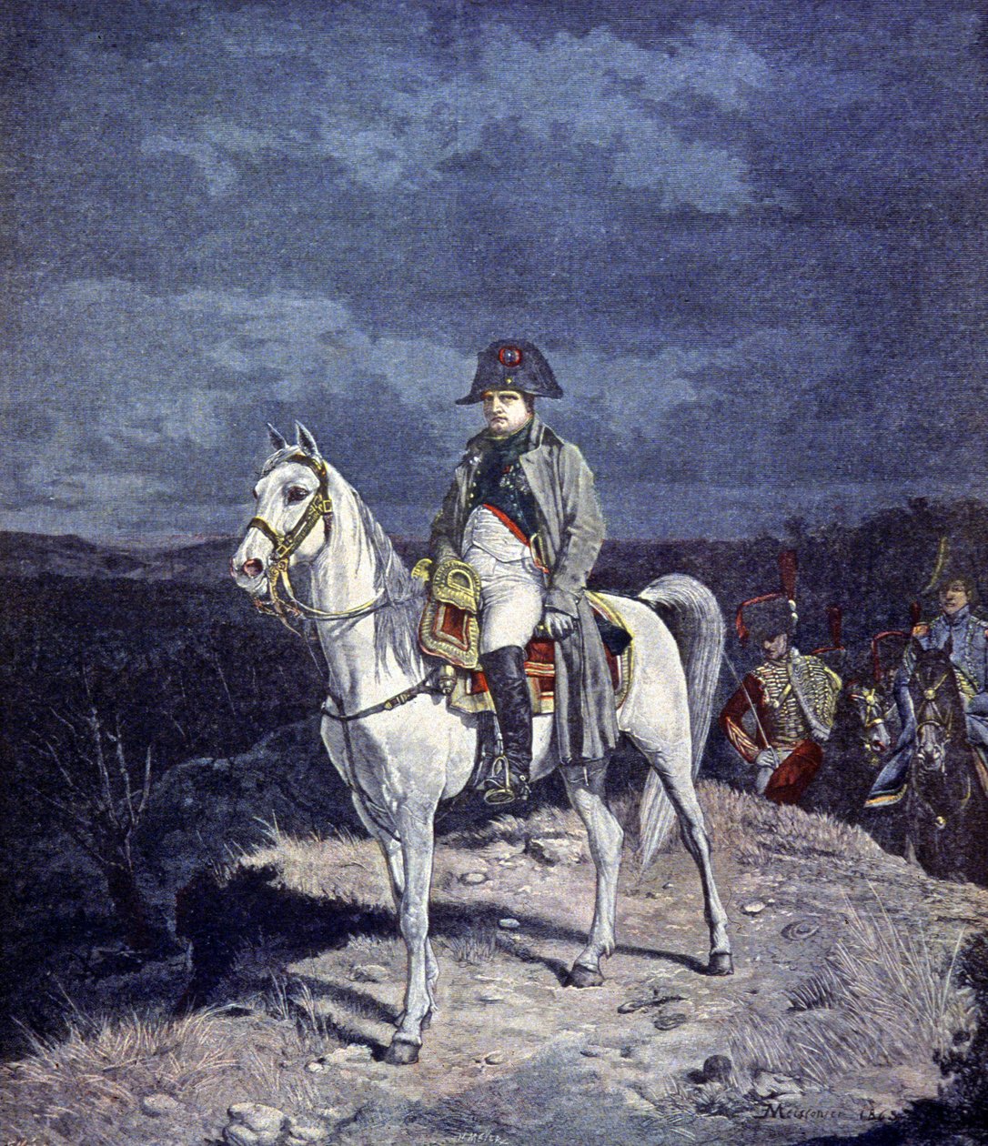 Napoleón de Jean Louis Ernest (after) Meissonier