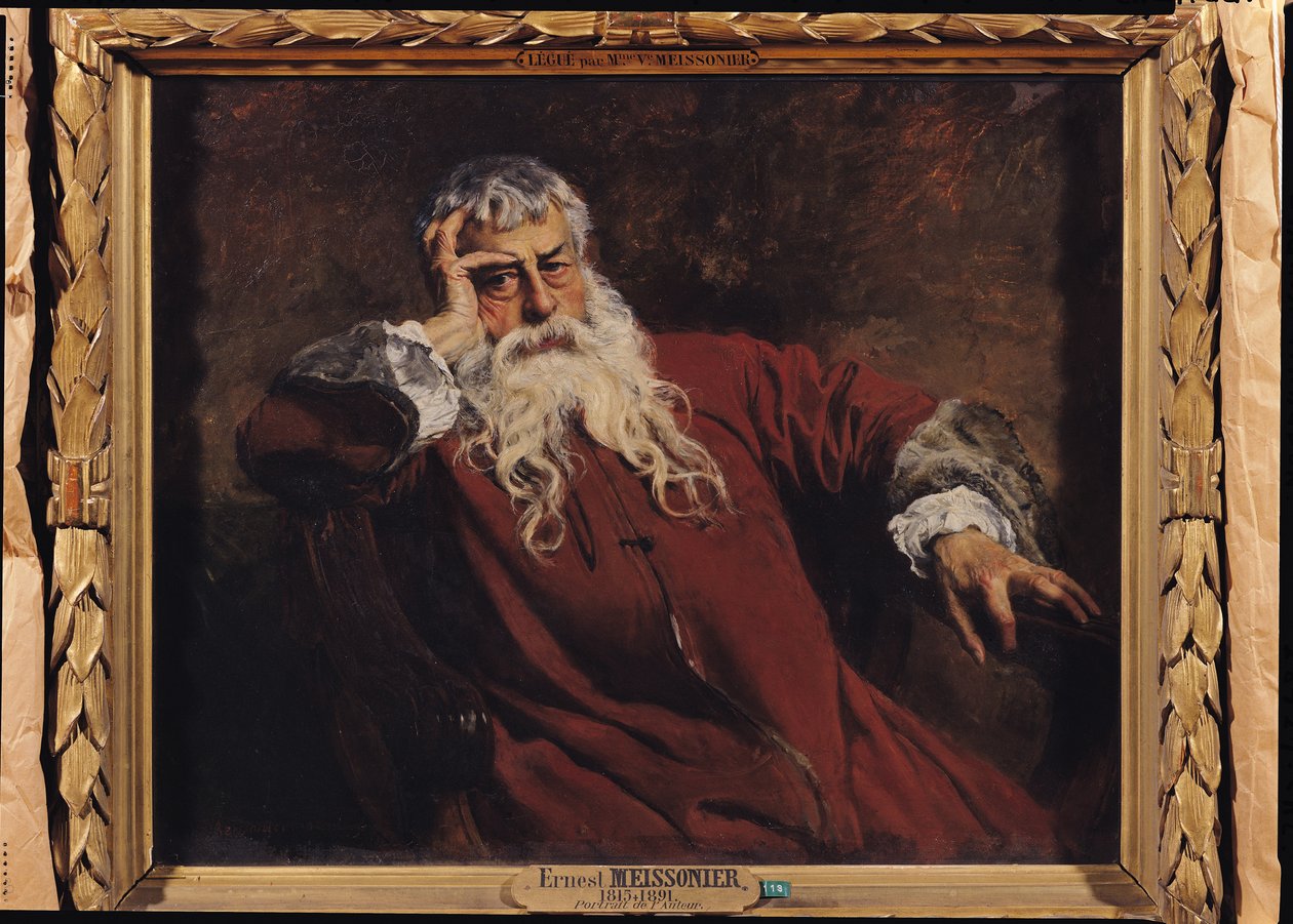 Autorretrato de Jean Louis Ernest Meissonier