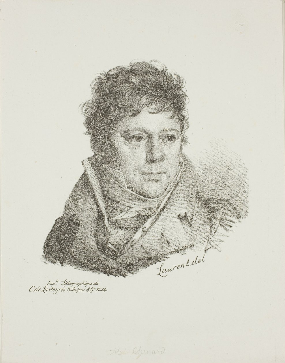 Retrato de M. Chenard de Jean Antoine Laurent