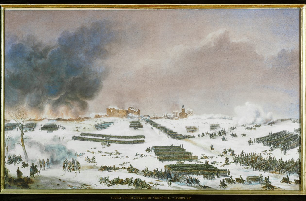 La batalla de Eylau ... de Jean Antoine Simeon Fort