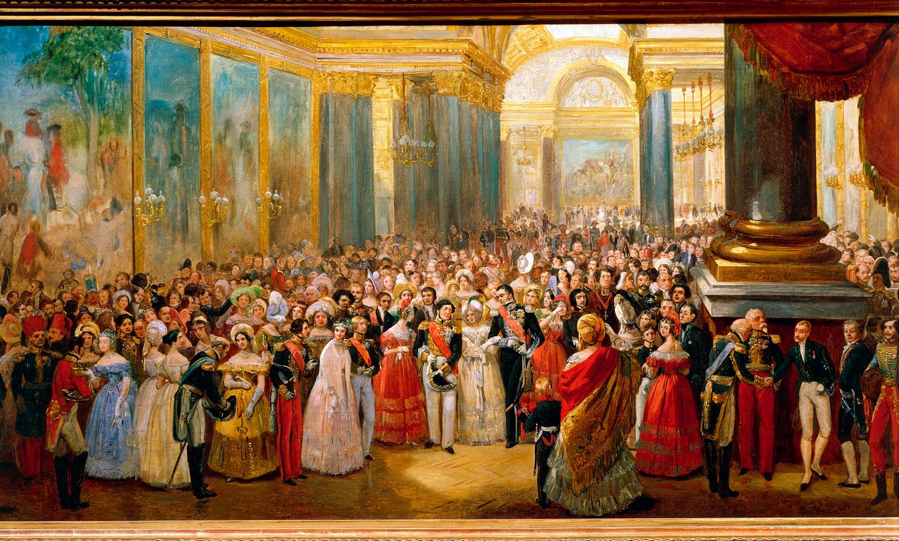 Inauguración de la Galería de Batallas de Jean Auguste Bard