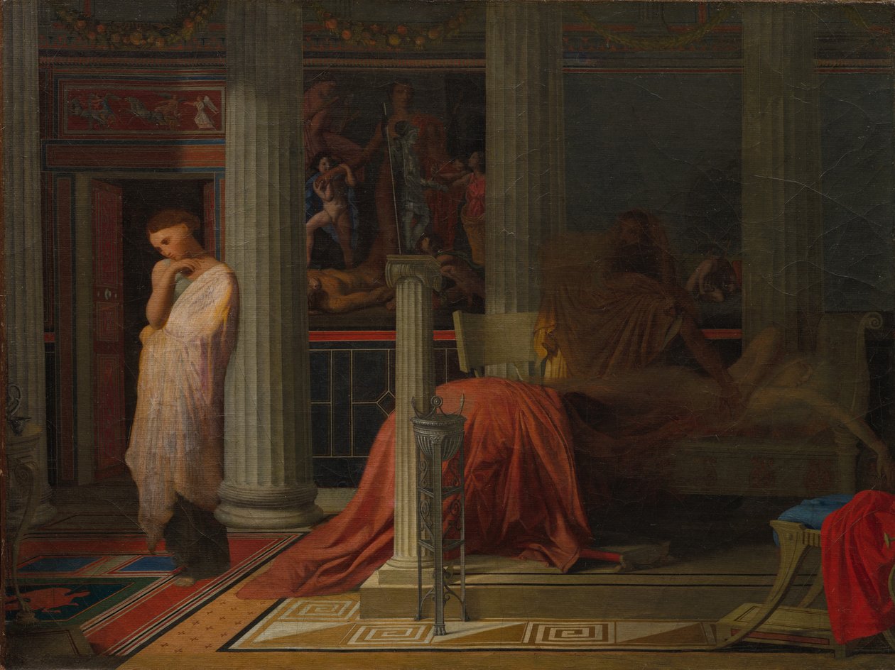 Antíoco y Estratónice de Jean Auguste Dominique Ingres