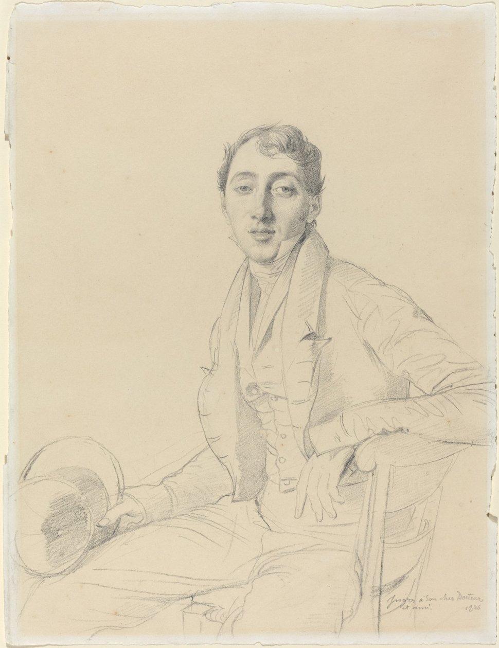 Dr. Louis Martinet de Jean Auguste Dominique Ingres
