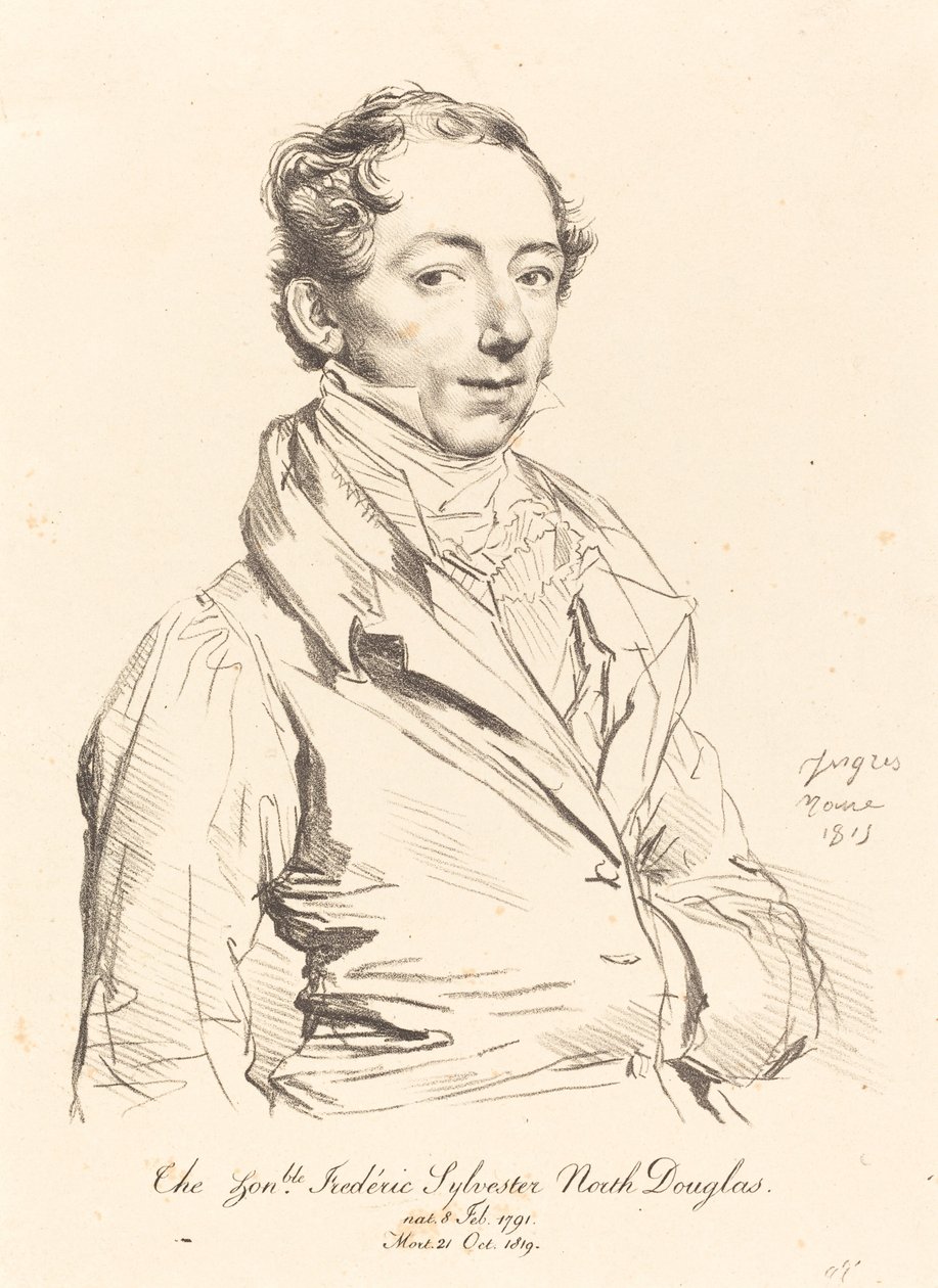 Frederic Sylvester Douglas de Jean Auguste Dominique Ingres