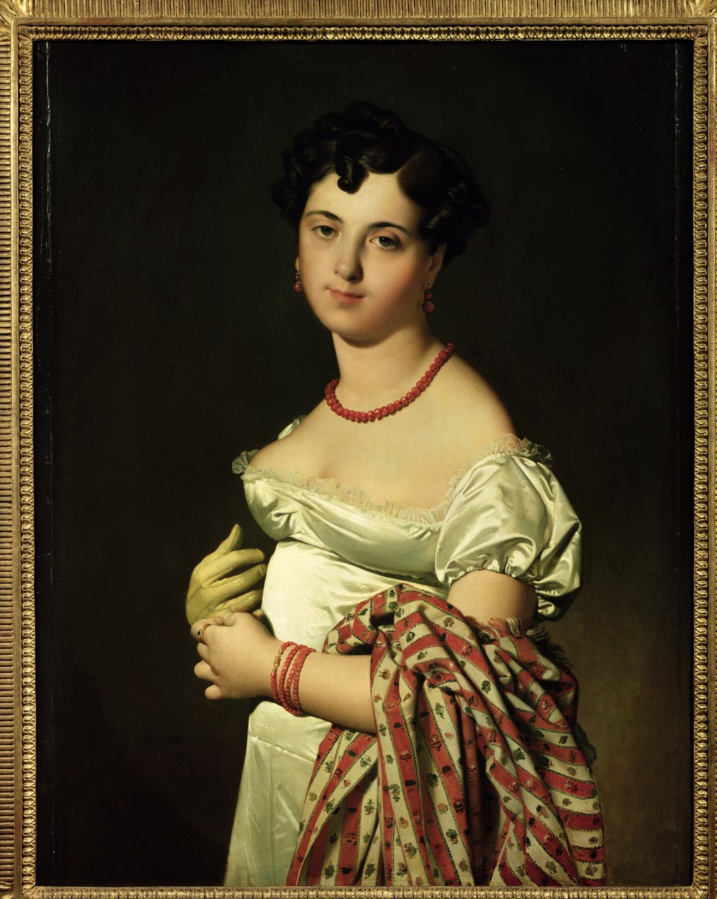 Madame Henri-Philippe-Joseph Panckouke (1787-1865) 1811 de Jean Auguste Dominique Ingres