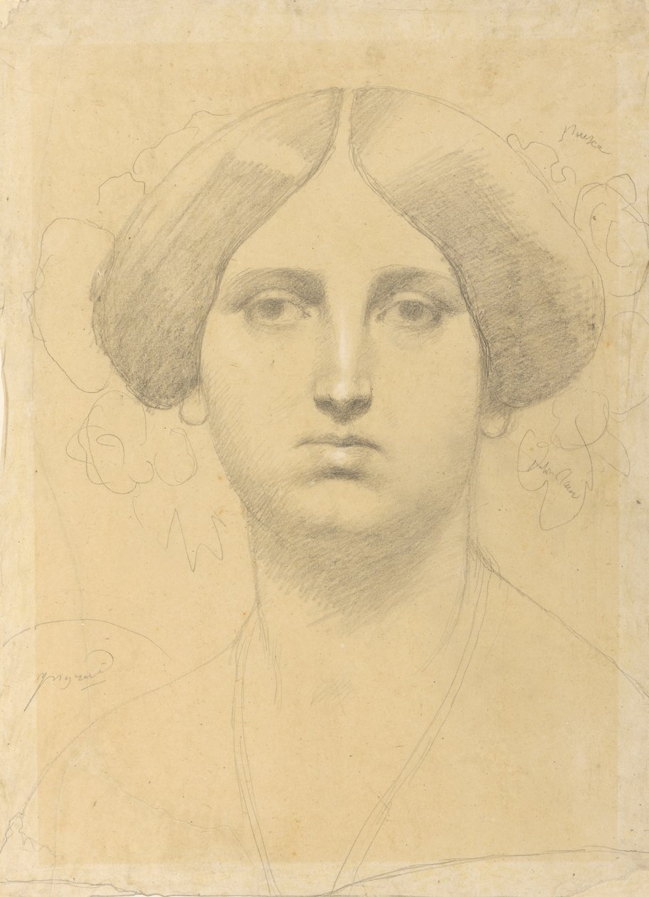 Sra. Moitessier de Jean Auguste Dominique Ingres