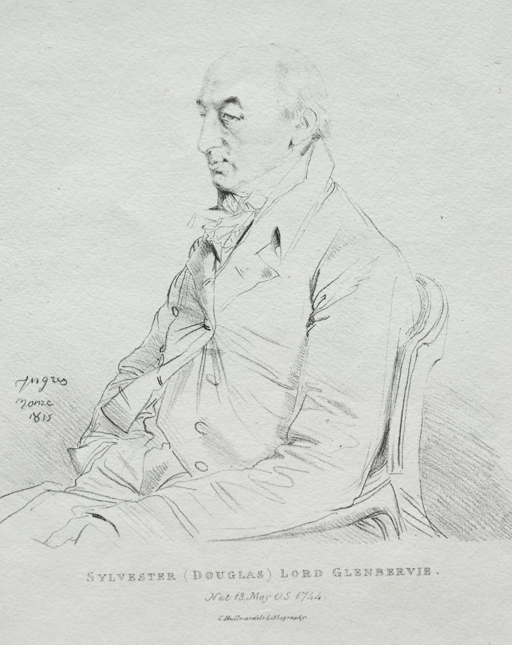 Silvestre Lord Glenbervie de Jean Auguste Dominique Ingres