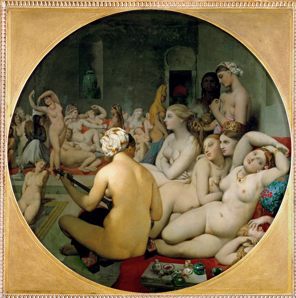 El baño turco ... de Jean Auguste Dominique Ingres