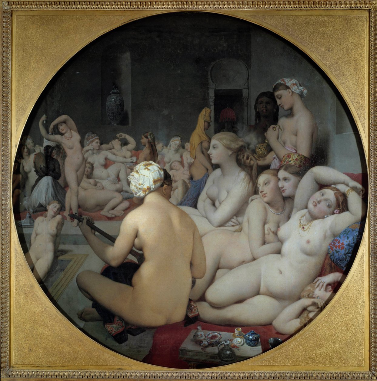 El baño turco de Jean Auguste Dominique Ingres