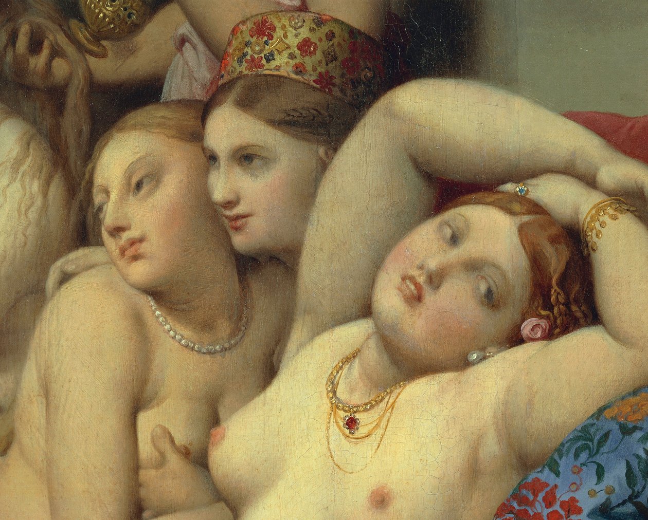 Baño turco de Jean Auguste Dominique Ingres