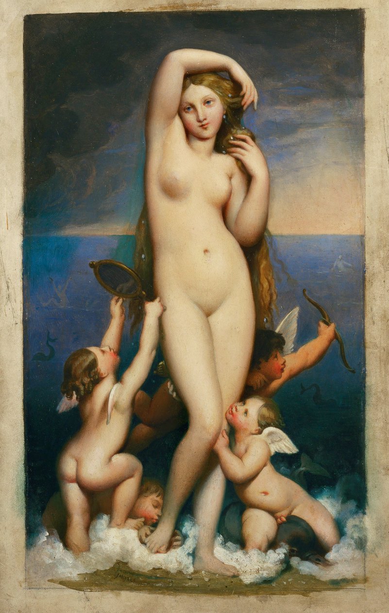 Venus Anadyomene ... de Jean Auguste Dominique Ingres