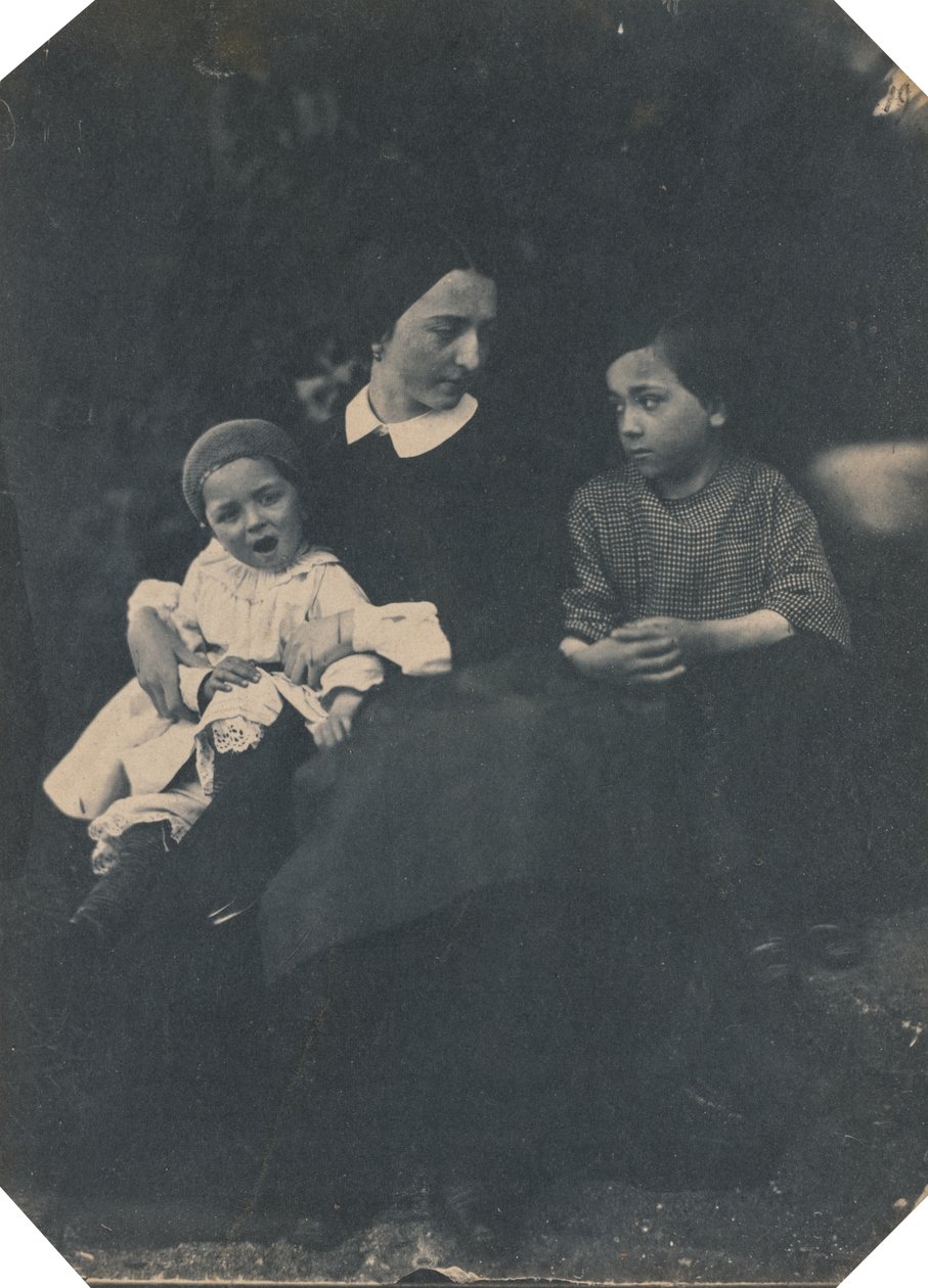 Mother with Two Children de Jean Baptist Frénet
