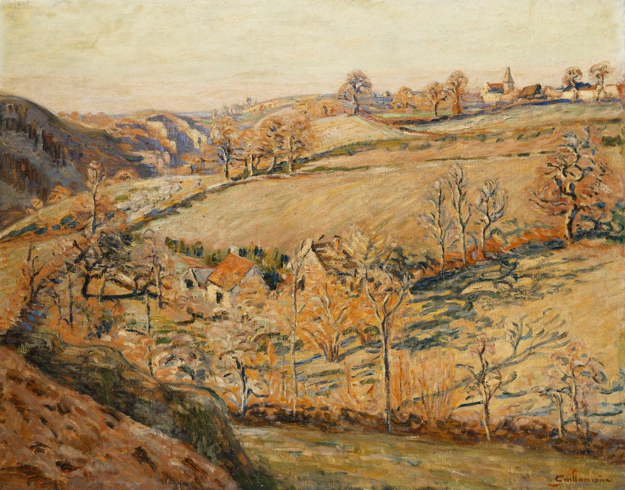 La soledad en Crozant, c.1895 de Jean Baptiste Armand Guillaumin